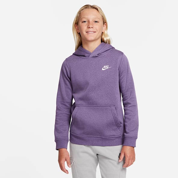 nike purple fleece