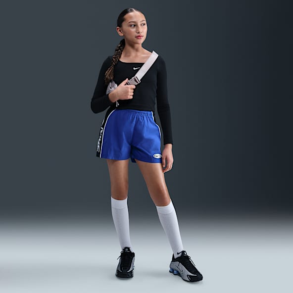 Nike Sportswear Girls' Woven Shorts