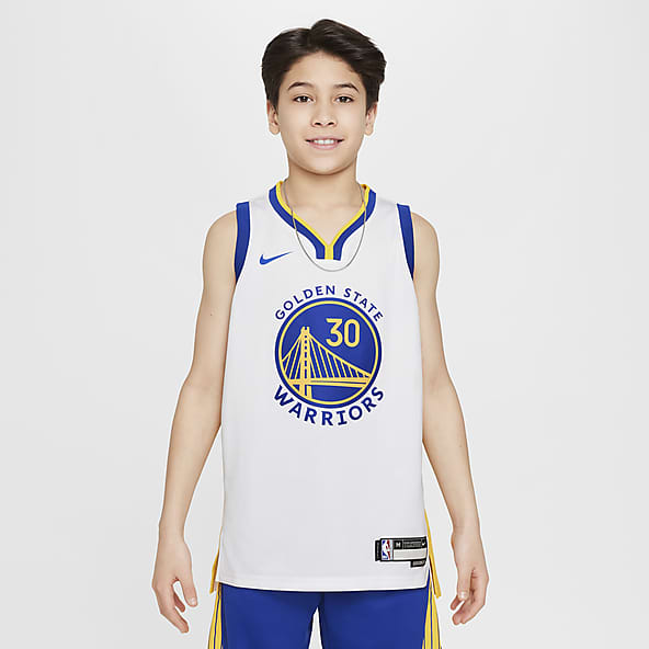 Stephen Curry Golden State Warriors 2022/23 Association Edition Camiseta Nike NBA Swingman - Niño/a