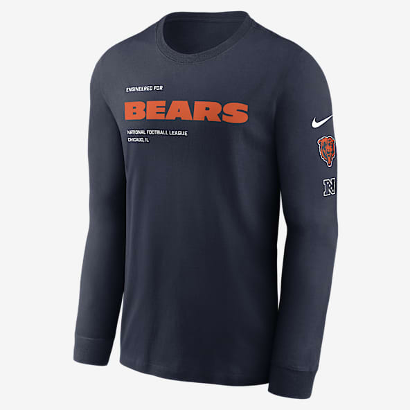 Chicago Bears Play To Win Essential Men's Nike NFL Long-Sleeve T-Shirt