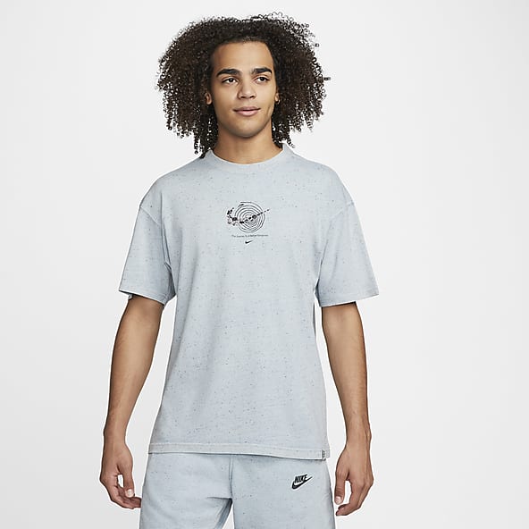 Men's Blue Tops & T-Shirts. Nike GB