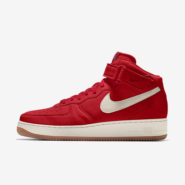red on red air force ones