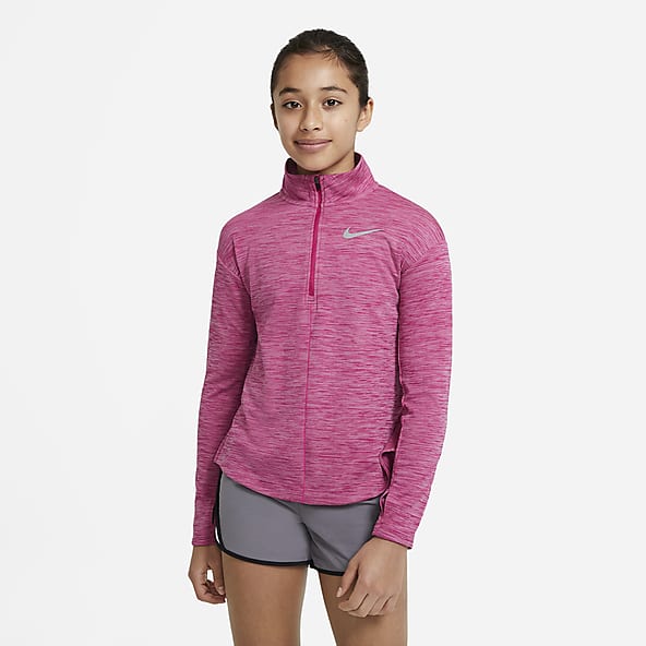 girls nike running top