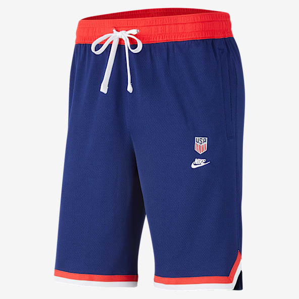 white nike soccer shorts