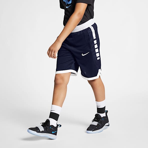 blue and yellow nike shorts