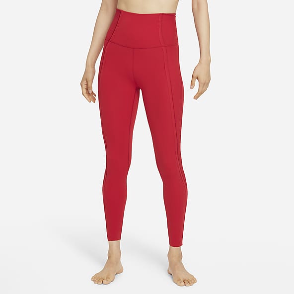 Nike red leggings clearance