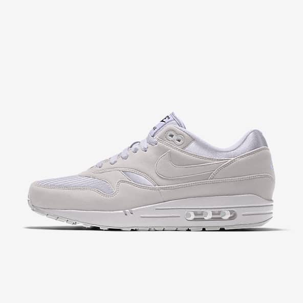 nike air max 1 trainers in navy