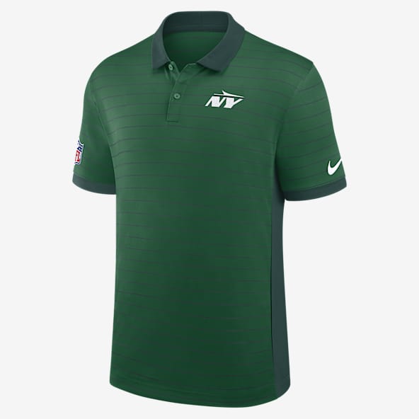 New York Jets Sideline Victory Stripe Men's Nike Dri-FIT NFL Polo