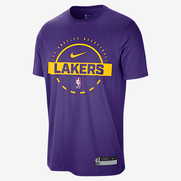 Los Angeles Lakers Authentics Camiseta de entrenamiento Dri-FIT Nike de la NBA - Hombre