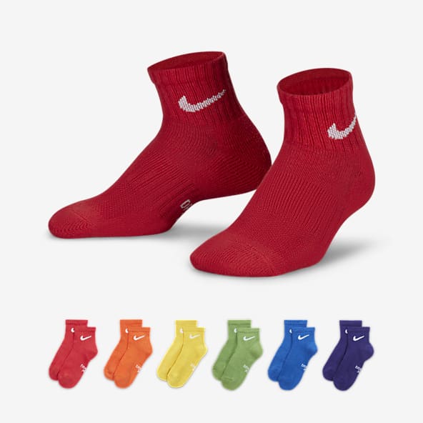 Nike Dri-FIT Younger Kids' Ankle Socks (6-Pack)