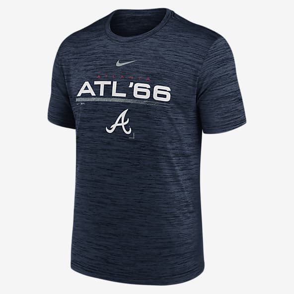 Nike, Shirts, Atlanta Braves Nike Pro Combat Performance Shirt