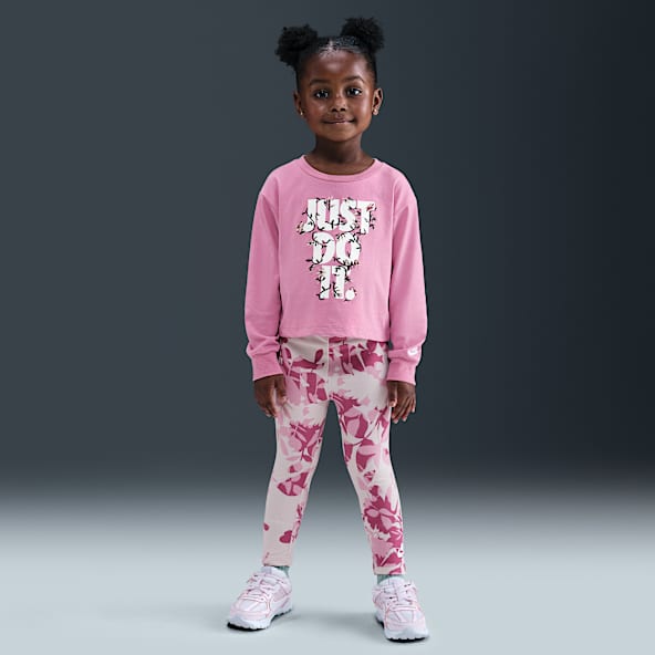 Nike Toddler Printed Club Long Sleeve T-Shirt and Leggings Set