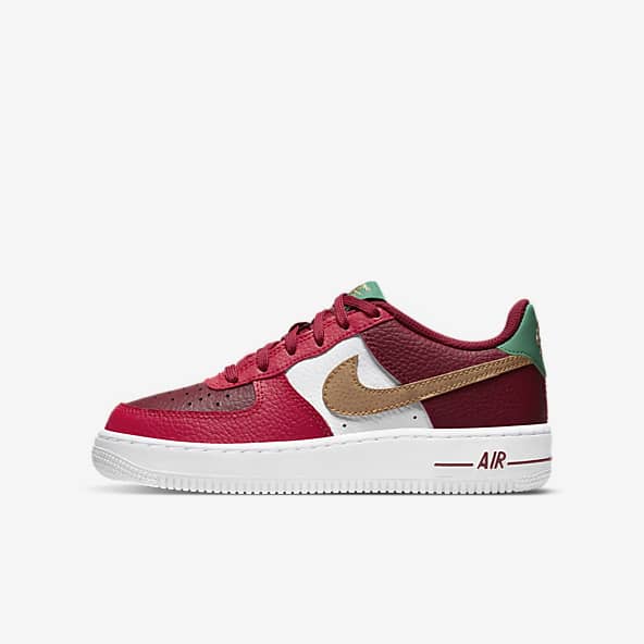 all red air force 1s
