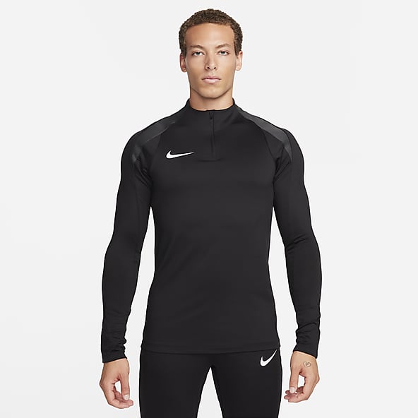 Nike Hyper Dry Long Sleeve Top-Mens Navy/White / 2XL