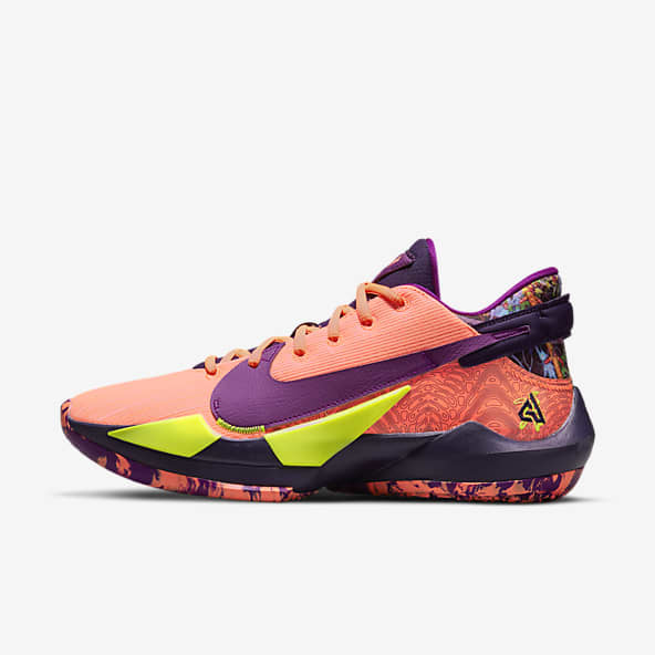 neon nike basketball shoes