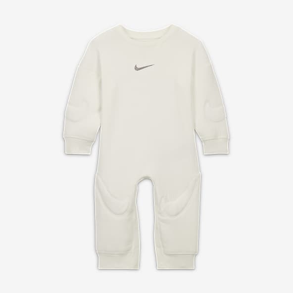 NIKE Infant/Toddler Printed Footed Coverall, Pink(56d679-a5k)/White, 6  Months : : Clothing, Shoes & Accessories