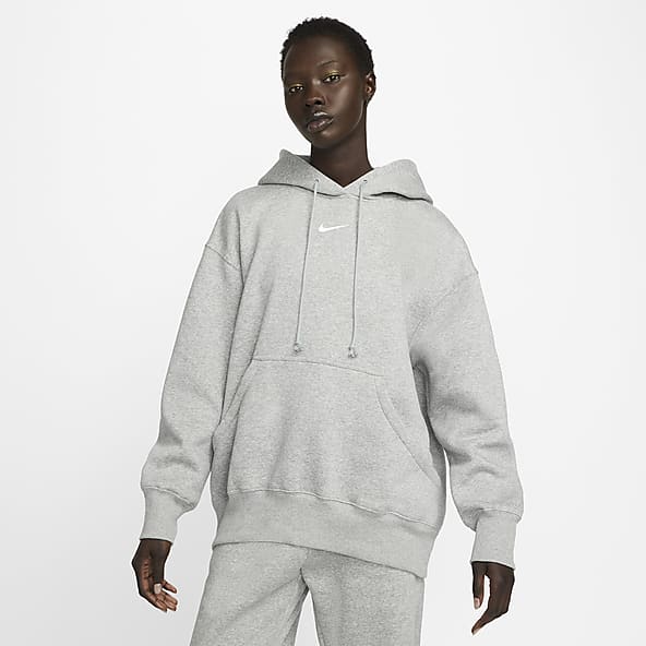 hoodie gris femme