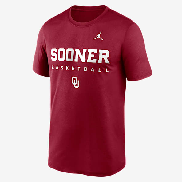 Oklahoma Courtside Basketball Legend Oklahoma Courtside Basketball Legend Men's Jordan Brand Dri-FIT College T-Shirt