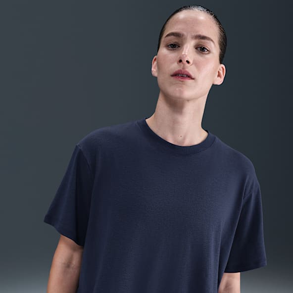 Nike One Relaxed Playera de manga corta Dri-FIT cropped para mujer