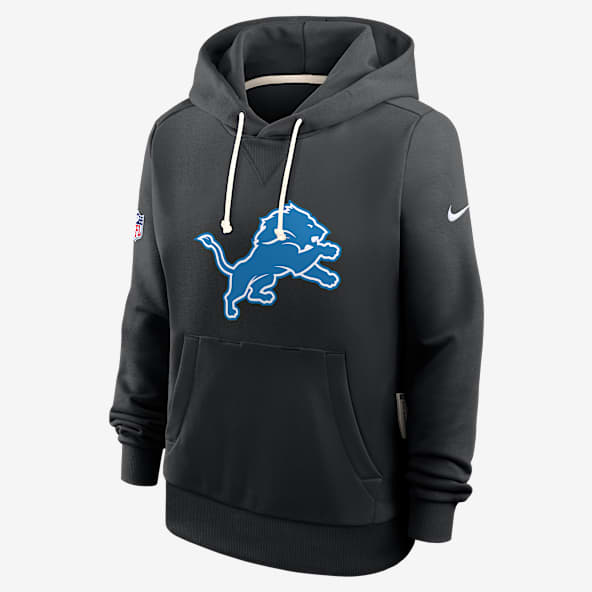 Detroit Lions Alt Pack Sudadera con gorro sin cierre Nike Dri-FIT de la NFL para mujer