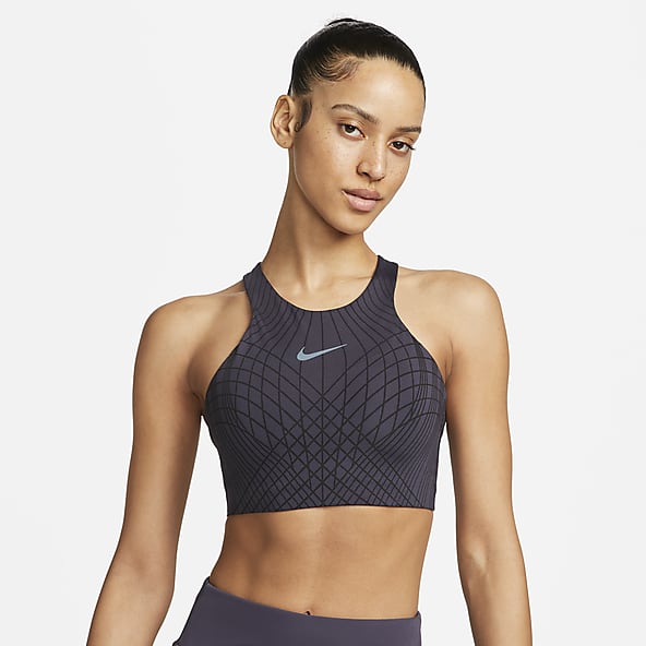 Nike Swoosh High-Support Women's Padded Adjustable Sports Bra. Nike CH
