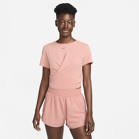 Rosa Manga corta. Nike US