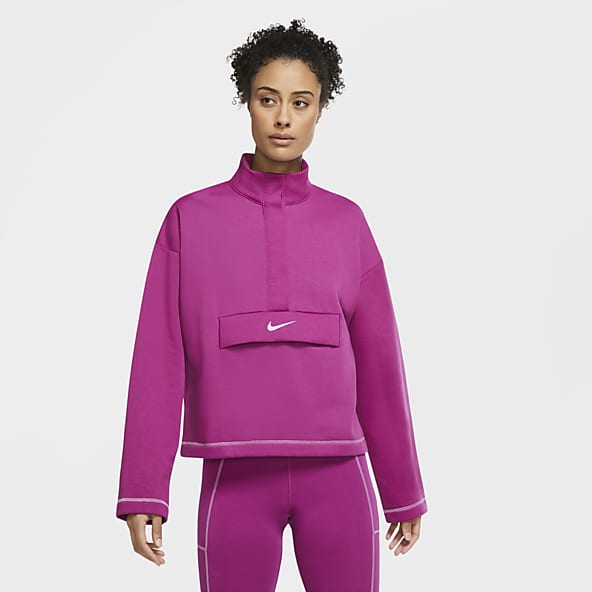 nike swoosh jacket pink