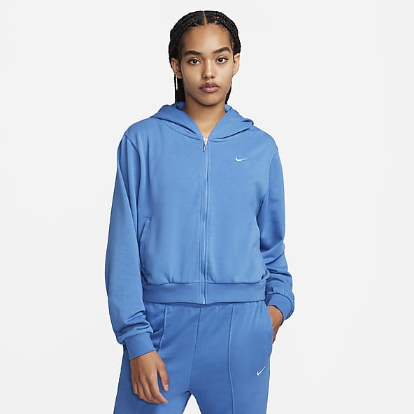 Bright Blue Nike Full Zip Hoodie 9246 