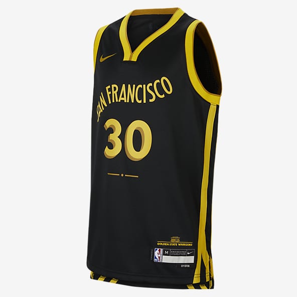 Stephen Curry Golden State Warriors 2023/24 City Edition Camiseta Nike Dri-FIT NBA Swingman - Niño/a