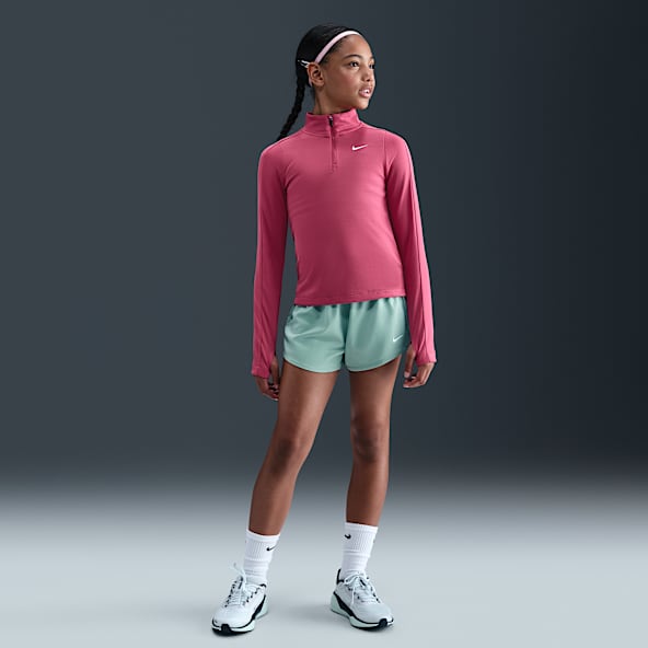 Nike One Shorts Dri-FIT de 8 cm 2 en 1 para niña