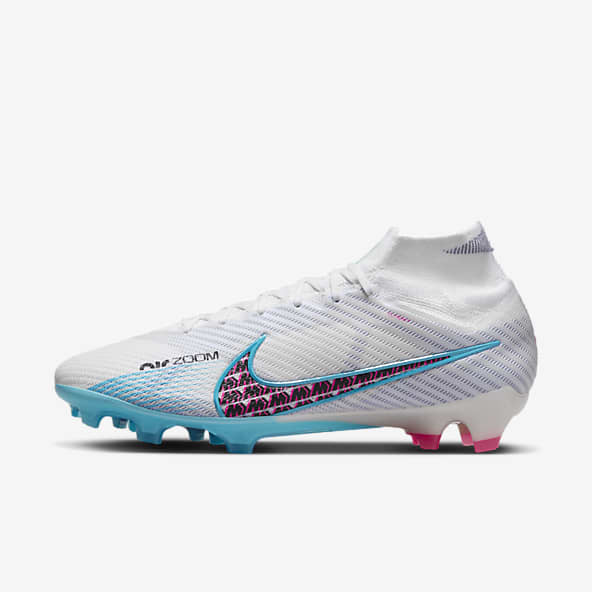 White Soccer Shoes. 