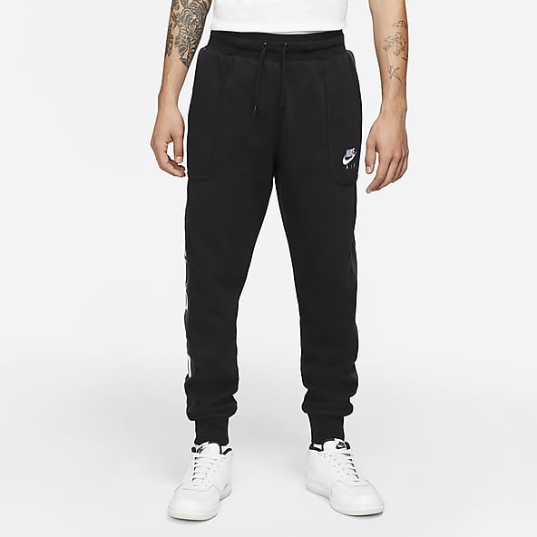 black nike air joggers