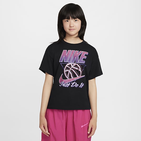 Girls 0 25 Basketball Graphic T Shirts. Nike