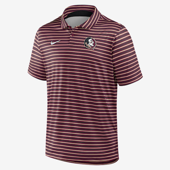 Florida State Tour Stripe Men's Nike Dri-FIT College Polo