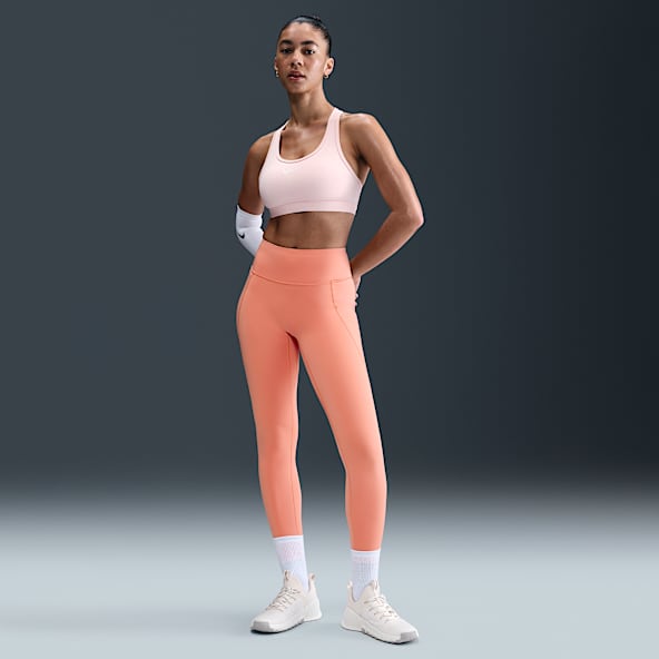 Nike Universa Women's Medium-Support High-Waisted 7/8 Leggings with Pockets