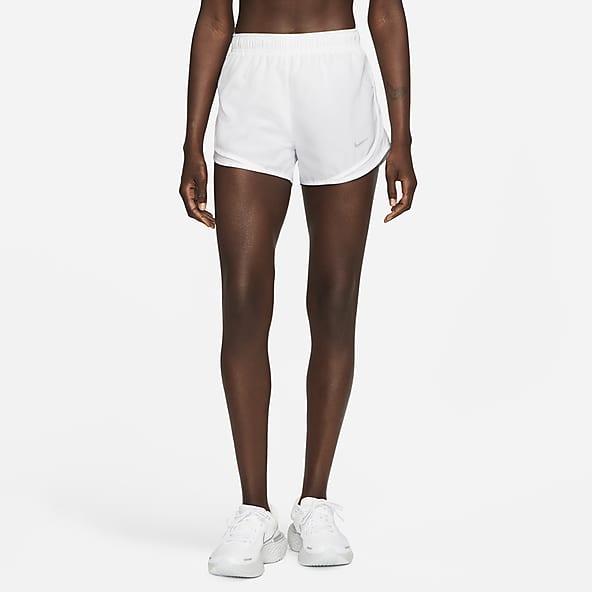Mujer Blanco Running Shorts. Nike