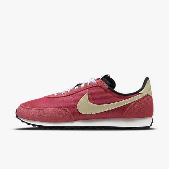 red and white shoes nike