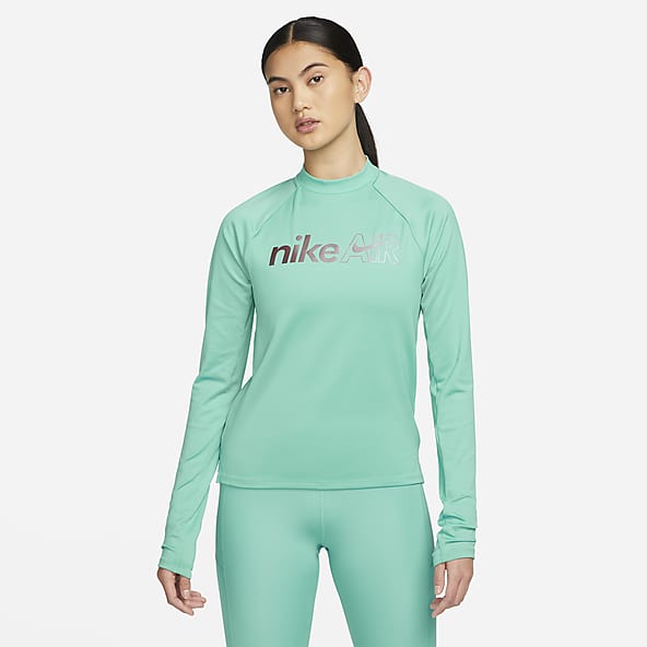 mint green nike shirt womens