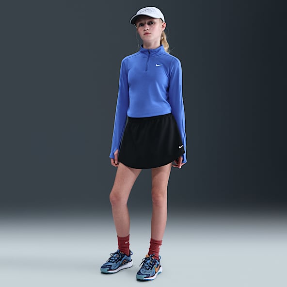 Nike One Big Kids' (Girls') Dri-FIT High-Waisted Skort
