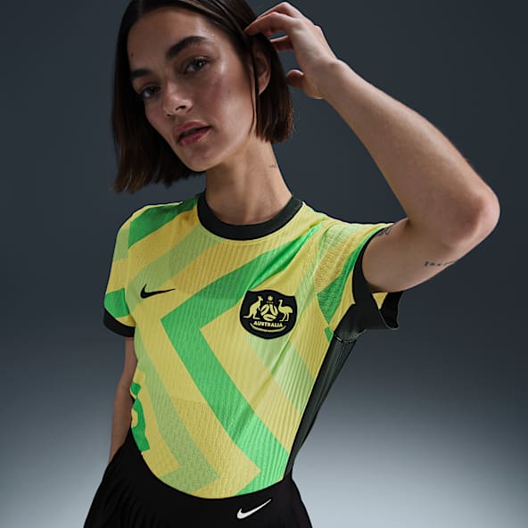 Australien 2025/26 Match Home Autentisk Nike Dri-FIT ADV-fodboldtrøje til kvinder