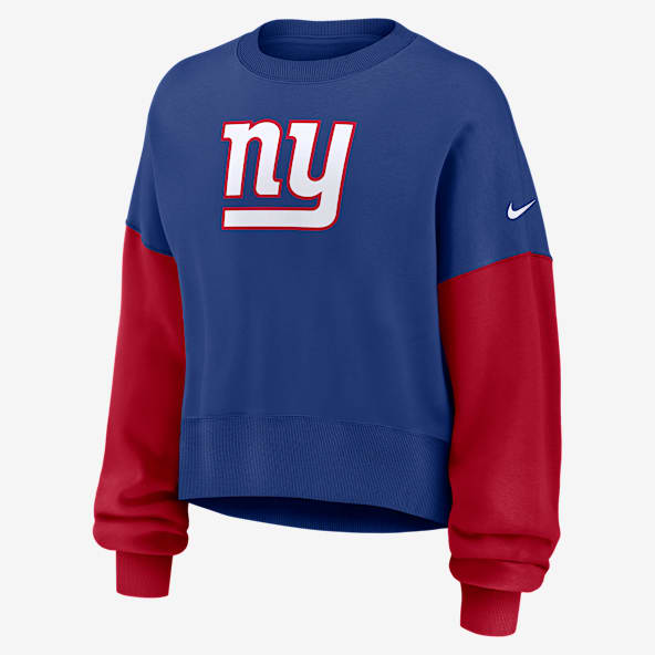 New York Giants Women's Nike NFL Pullover Crew