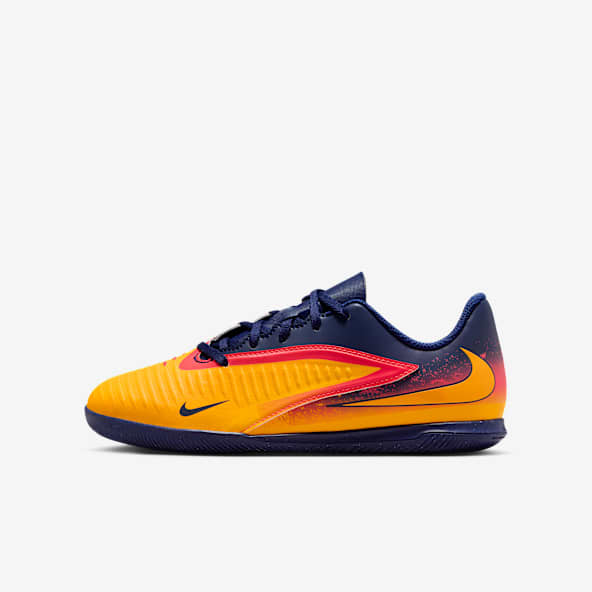 Nike Jr. Phantom 6 Low Club "Erling Haaland" รองเท้าฟุตบอลเด็กโตสําหรับสนามในร่ม/คอร์ท