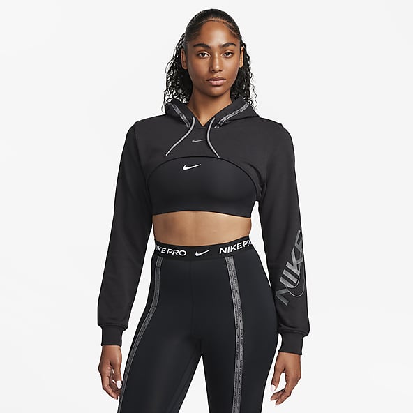 Sudadera crop online nike
