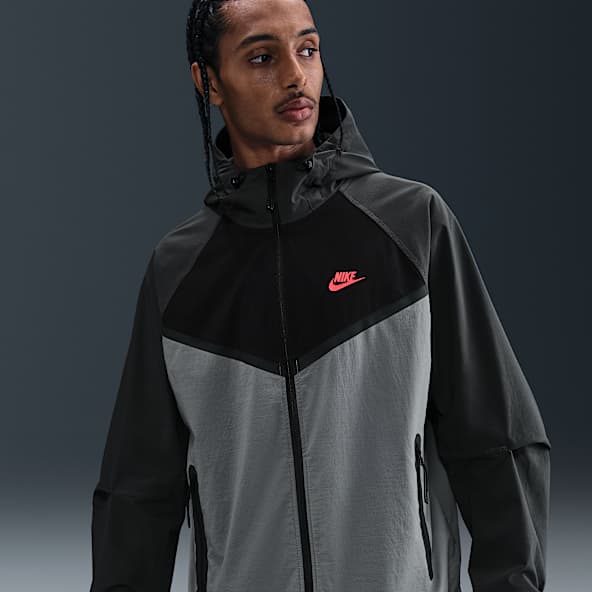 Nike Tech Pánská tkaná bunda Windrunner se zipem po celé délce