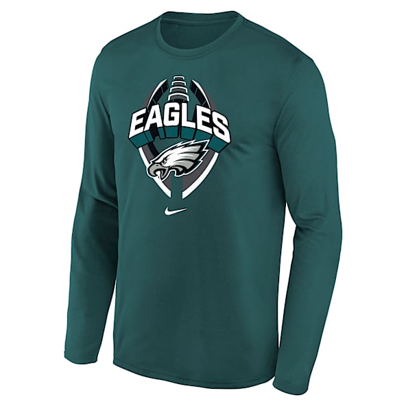Philadelphia Eagles Legend Icon Big Kids' Nike Dri-FIT NFL Long-Sleeve T-Shirt