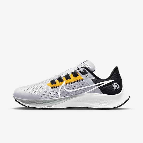 Pittsburgh Steelers Themed Casual Athletic Running Shoe Mens Womens Kids Sizes Steeler Apparel and Gifts for Men Women Children 