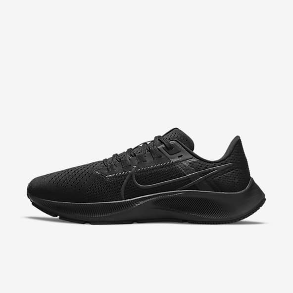 nike black running shoes