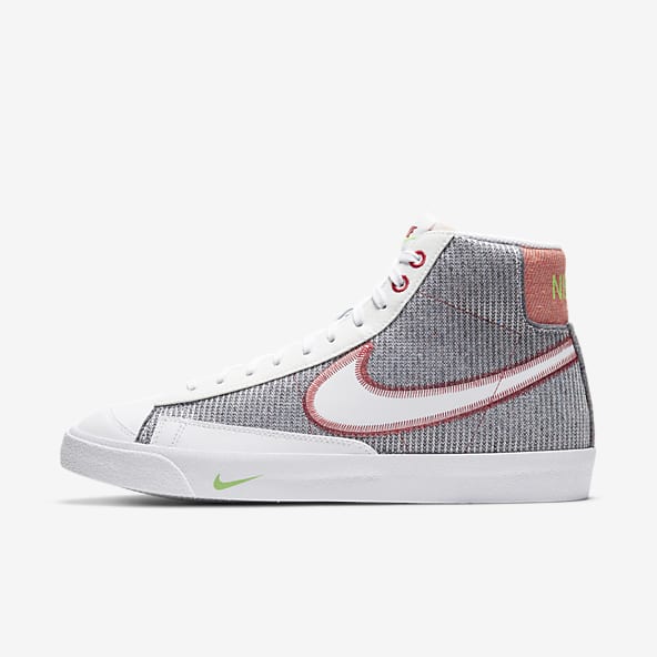nike blazer altas grises