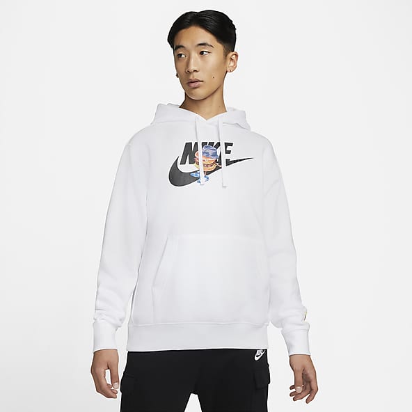 nike air sweater white