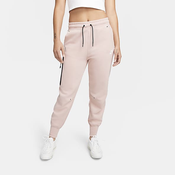 Womens Tracksuit Sports Trousers Jogging Yoga Sweat Pants Pockets Color Matching 